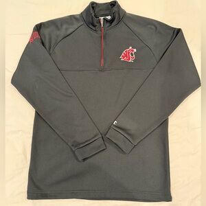 Champion Black WSU Quarter-Zip Pullover